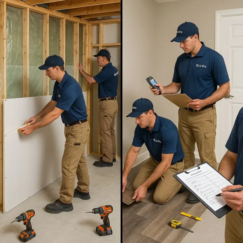 Repairs and Reconstruction process in Buffalo Grove, IL